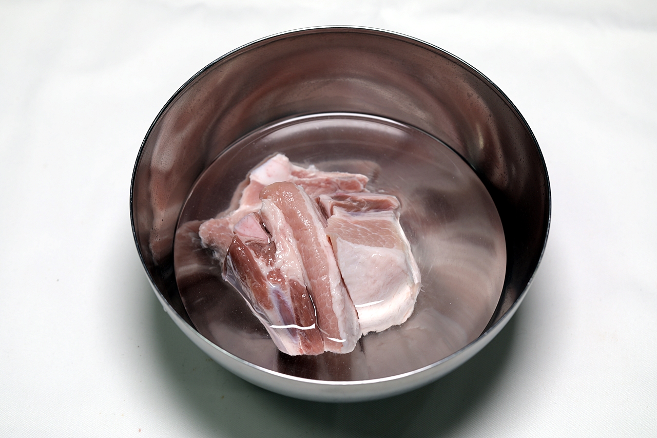 돼지갈비 볶음 1단계
