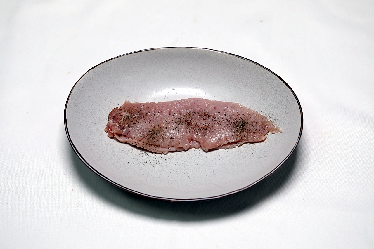 밀라노 스타일 포크 커틀렛 2단계