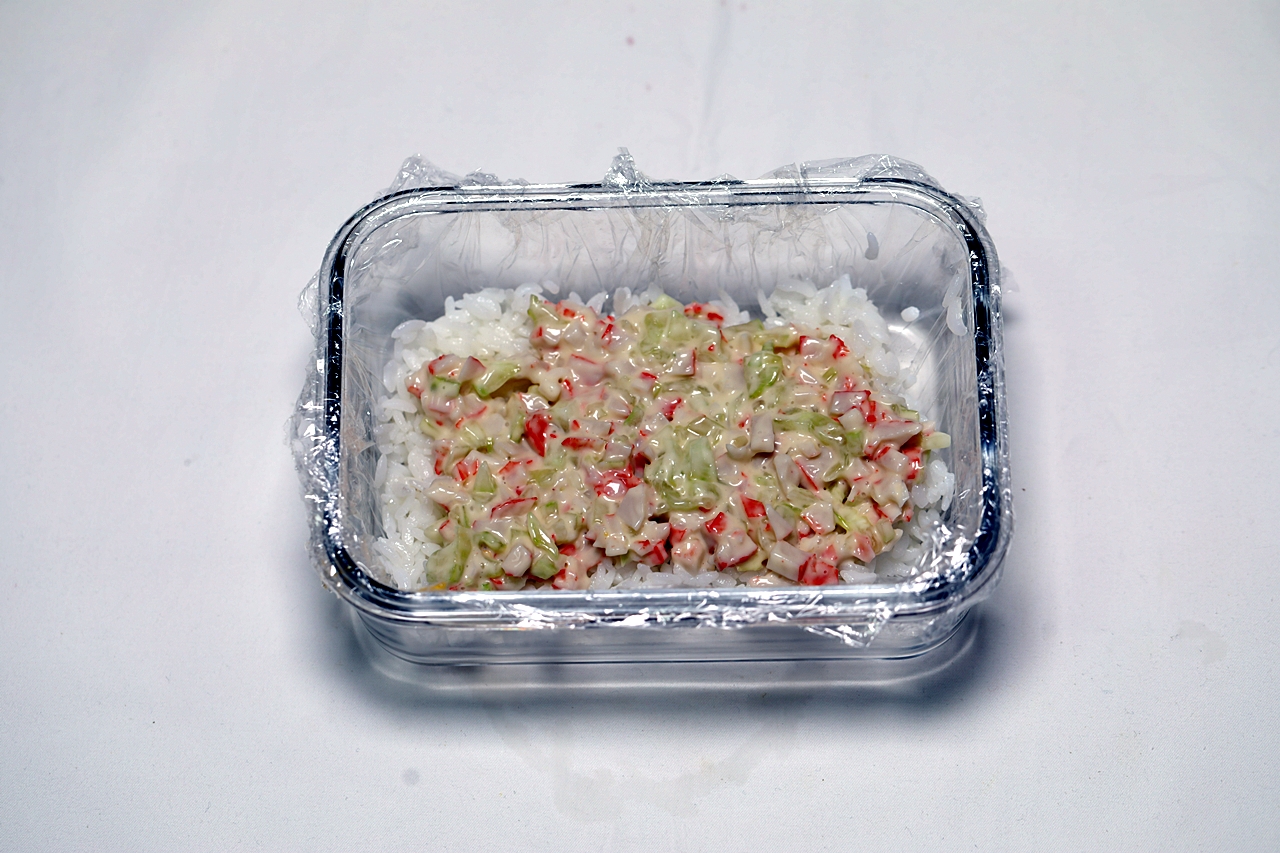 밥 샌드위치 5단계
