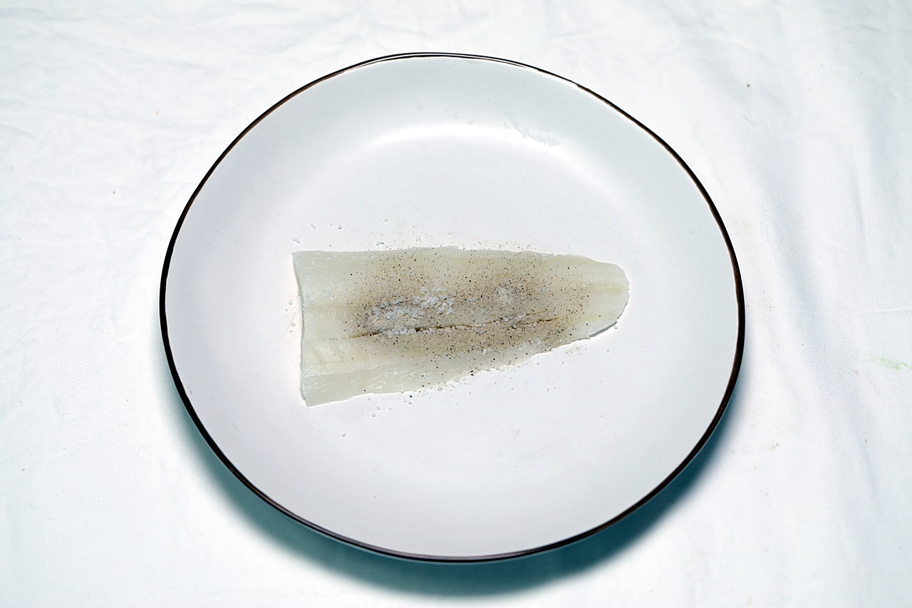 생선찜 채소말이 1단계