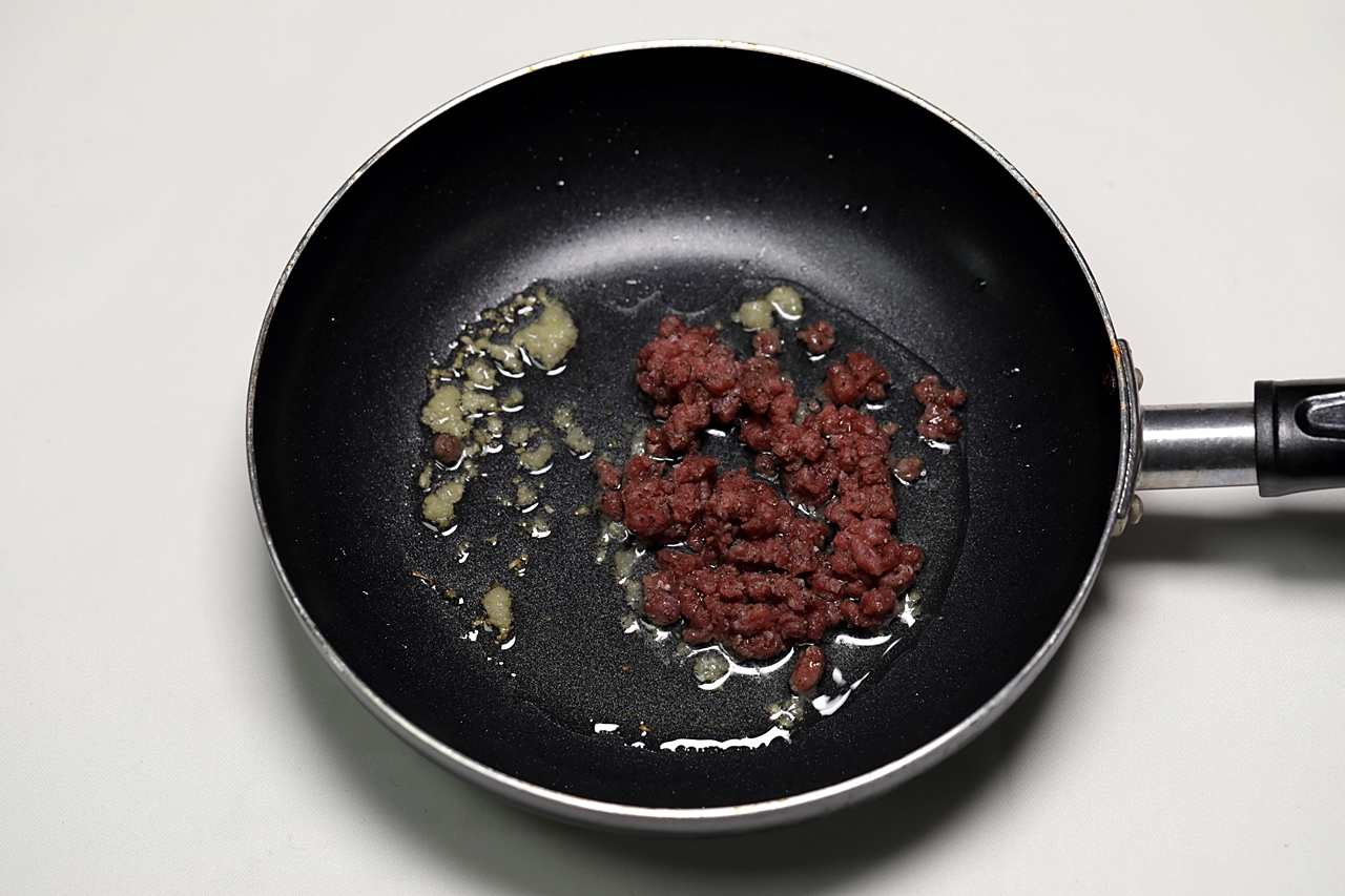 참치 쇠고기 양상추 쌈 4단계