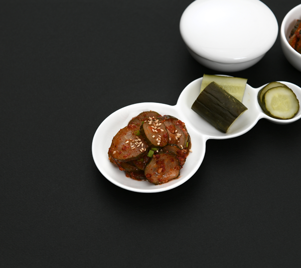 오이 짱아지 무침 완성 사진