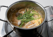 닭고기김치찌개 5단계