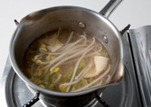 완자김치찌개 5단계