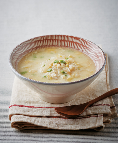 백김치콩비지찌개 완성 사진