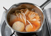 오징어김치찌개 4단계