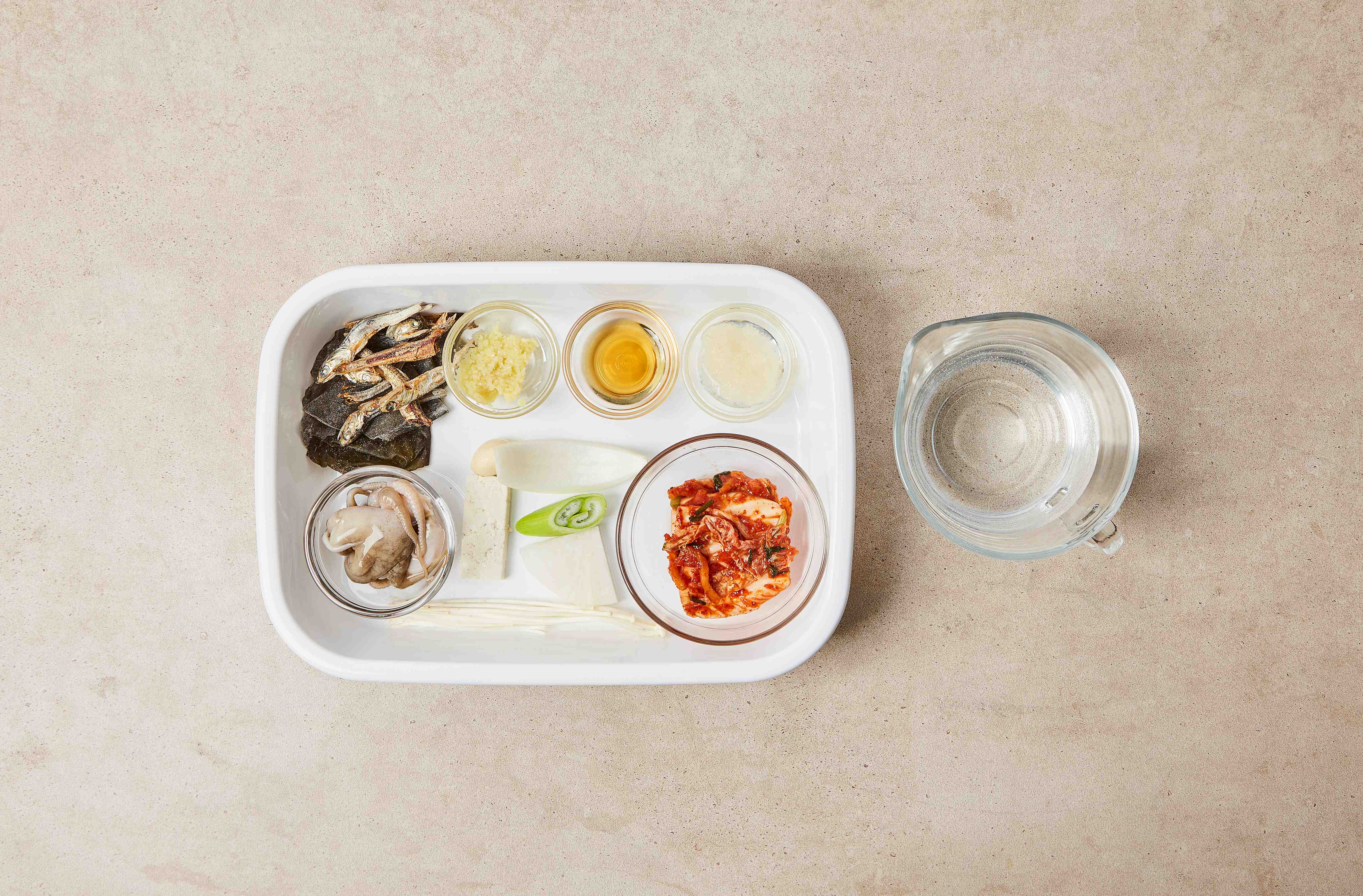 해물김치찌개 완성 사진