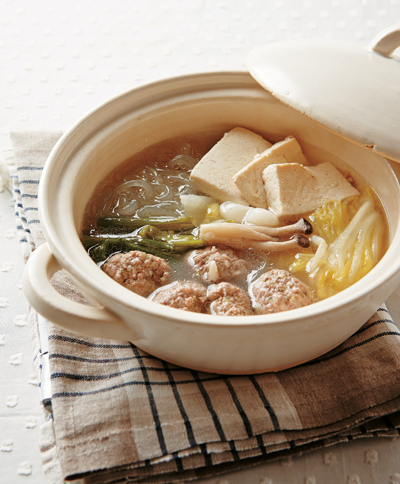 맑은부대찌개 완성 사진