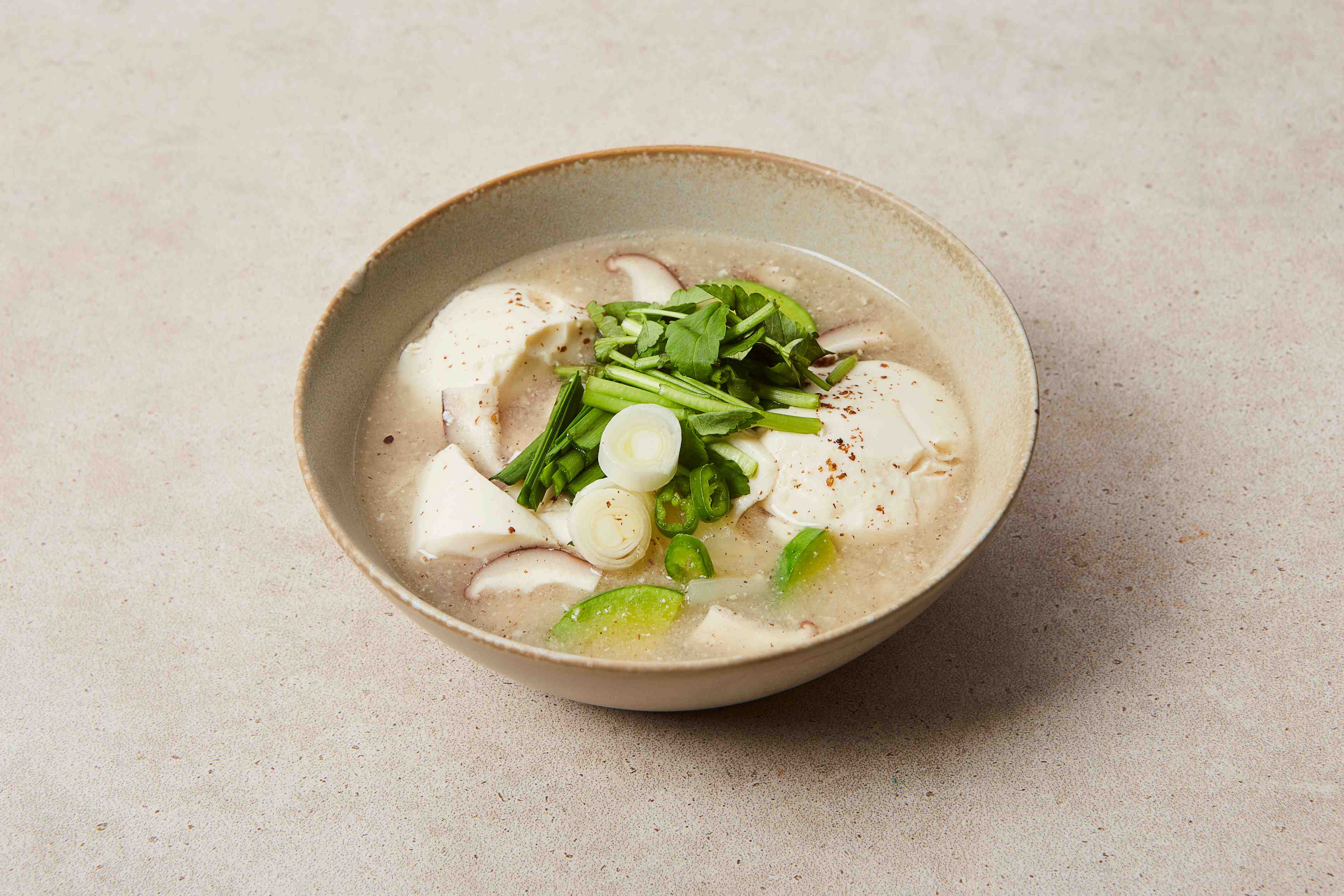 버섯순두부찌개 6단계