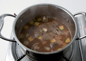 검은콩보리된장찌개 5단계