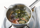 해물순두부된장찌개 5단계