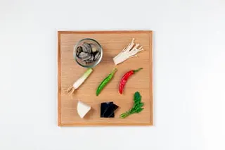 바지락 맑은국 완성 사진