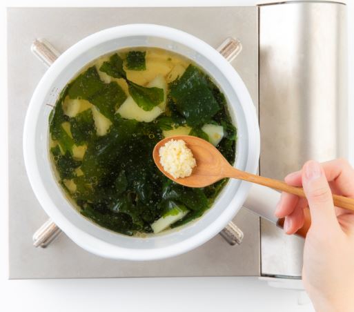 감자미역국 6단계