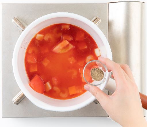 새우살토마토스튜 6단계