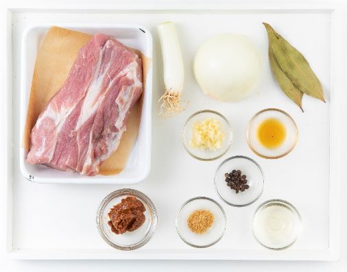 된장숙성저수분수육 완성 사진