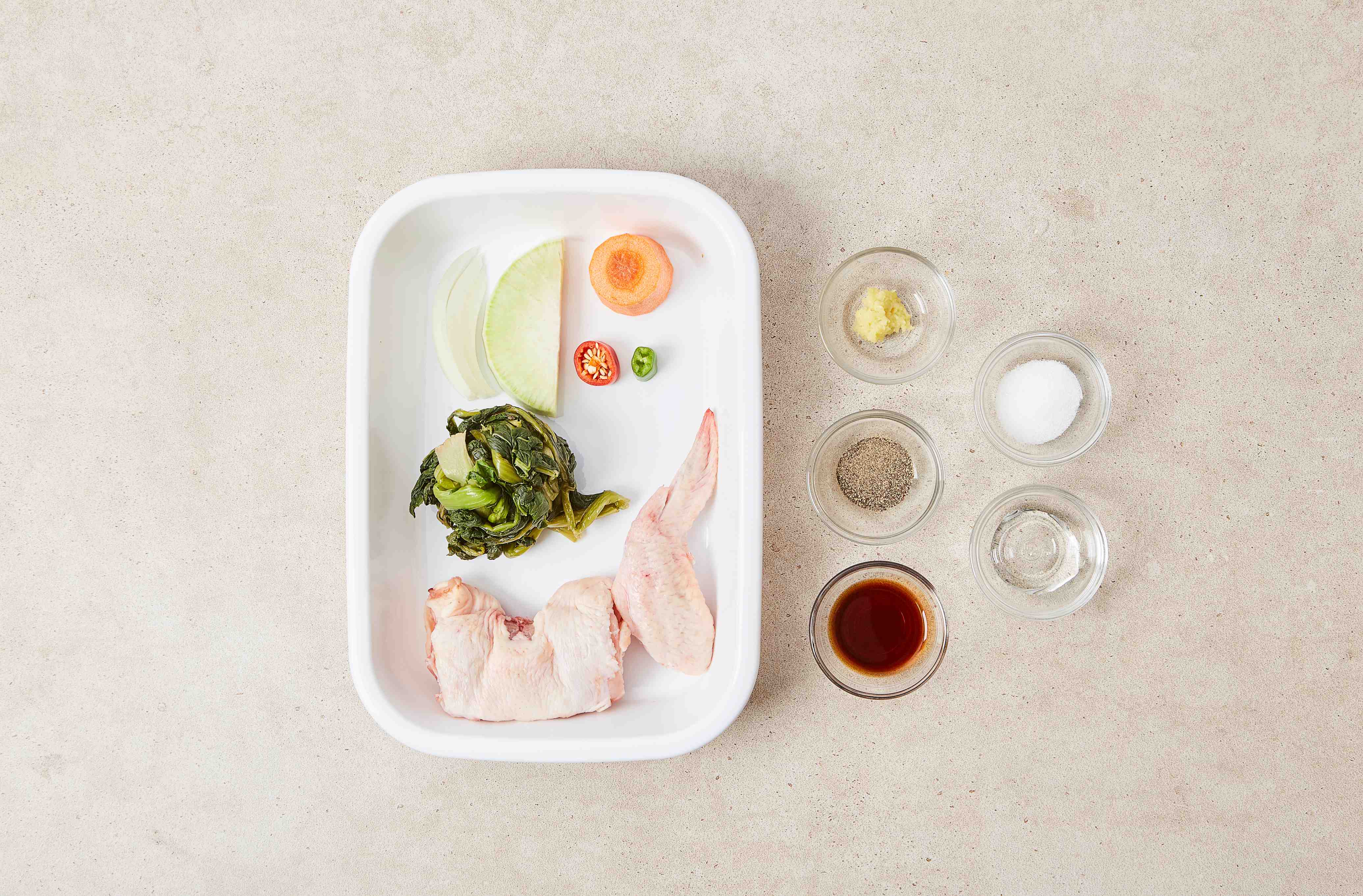 시래기닭조림 완성 사진