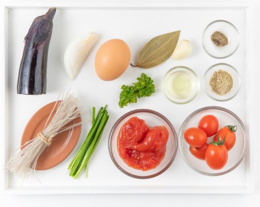 계란만두&토마토소스 완성 사진
