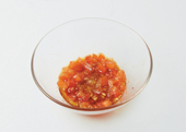 토마토샐러드라면 1단계
