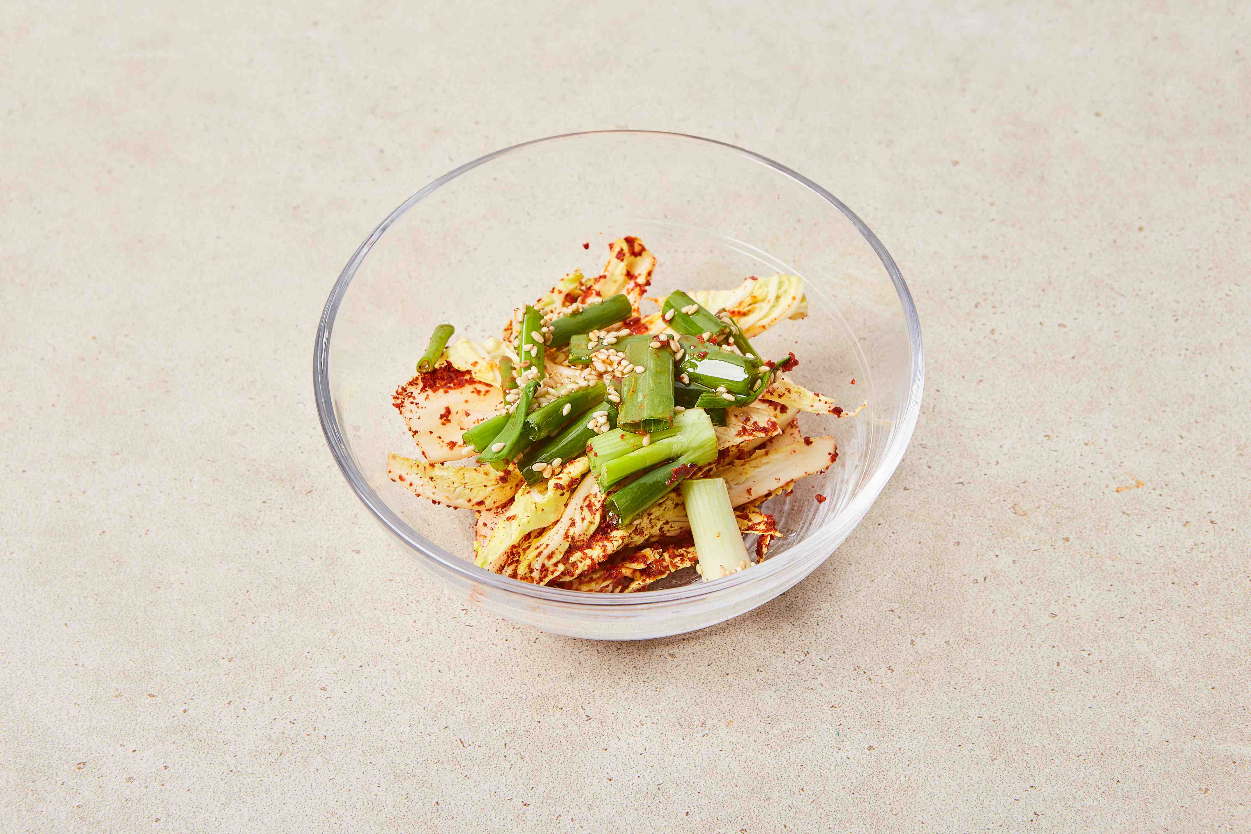 통배추 겉절이 6단계