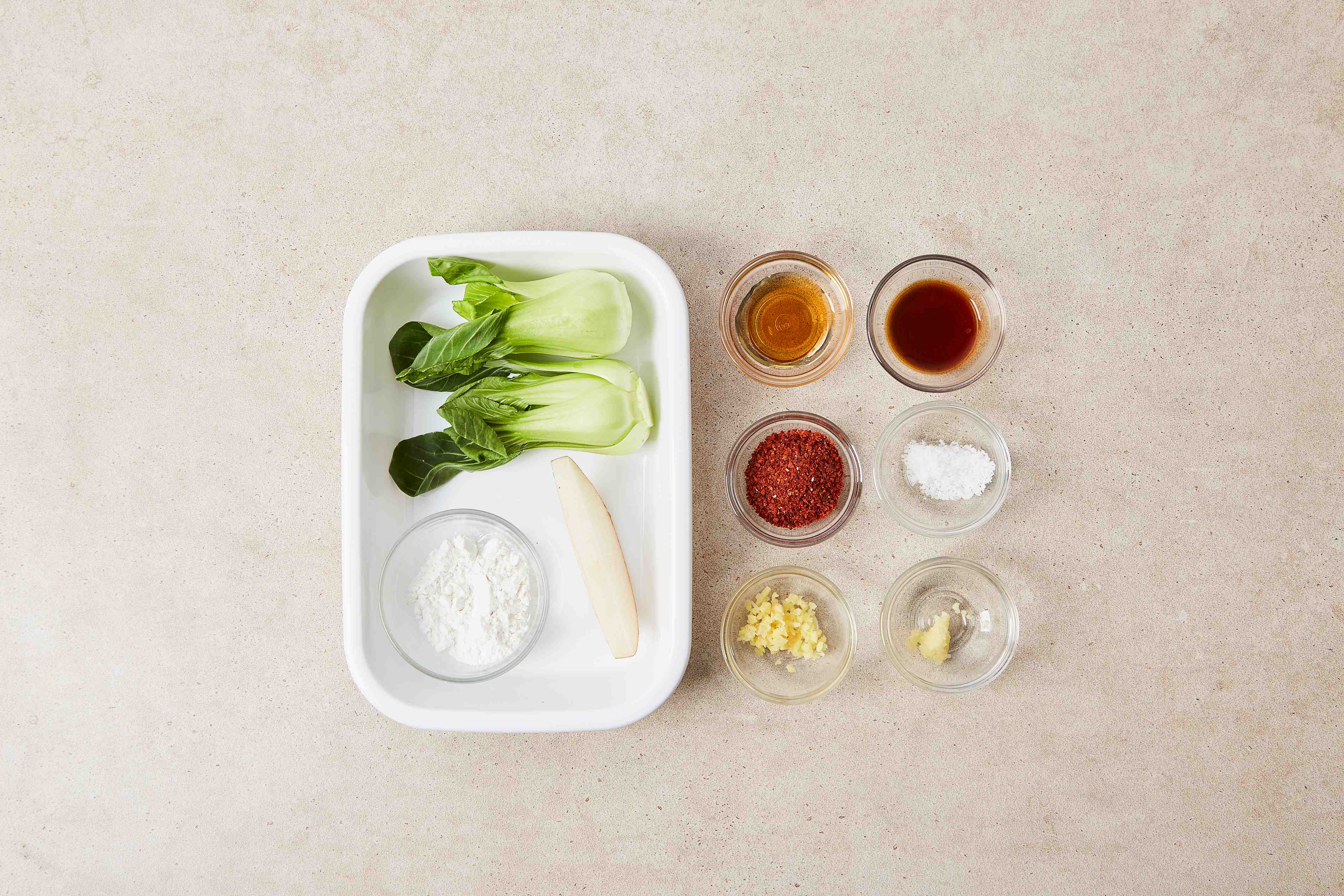 청경채 김치 완성 사진