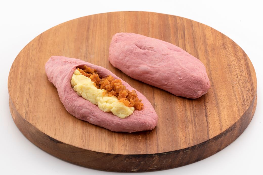 고구마 찰 빵 4단계