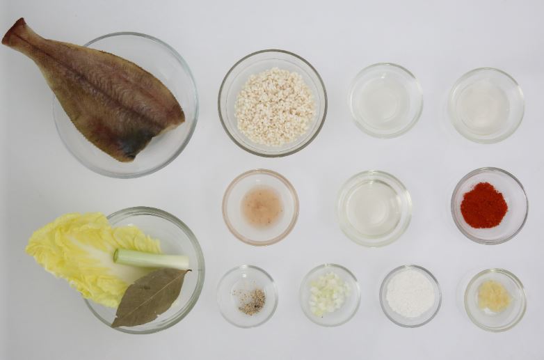 찹쌀 흰살 생선찜 완성 사진