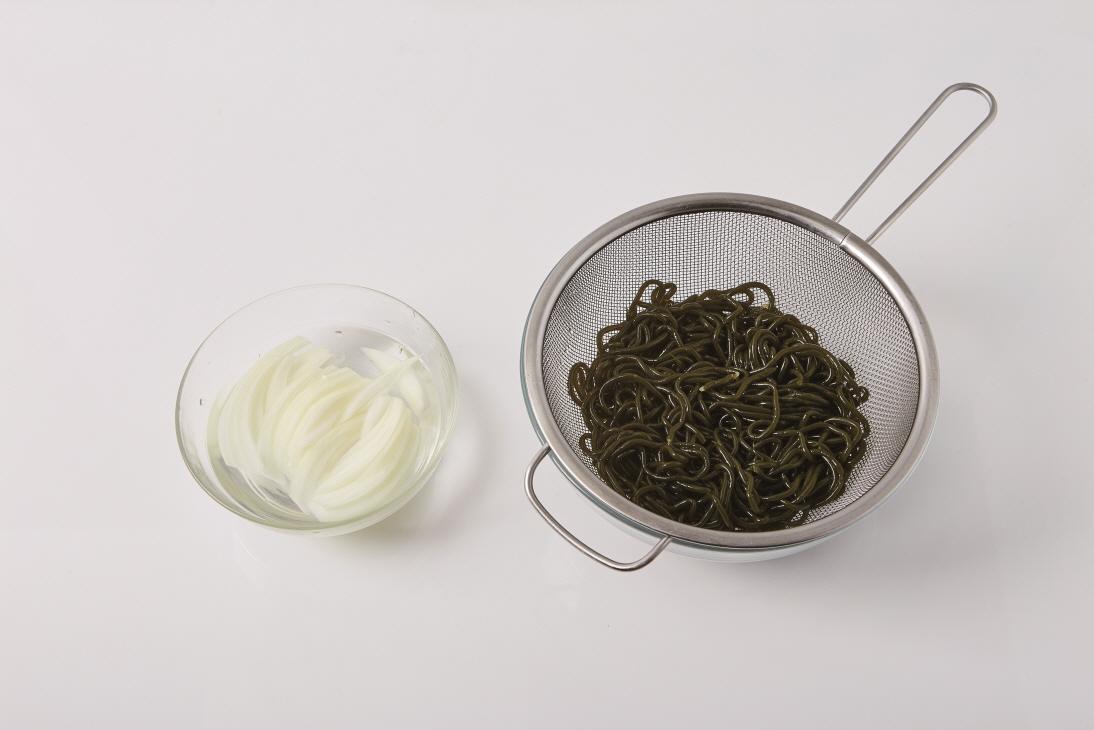 해조비빔국수 2단계