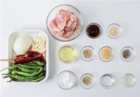 꽈리고추 닭강정 완성 사진