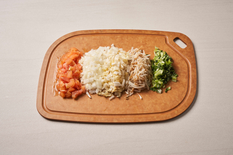 깻잎 쌈두부 라자냐 1단계