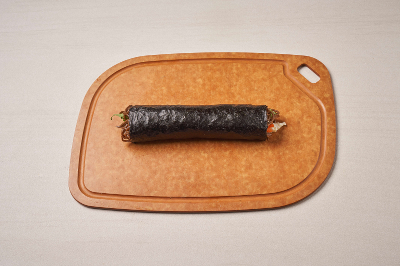 두부샐러드 메밀김밥 5단계