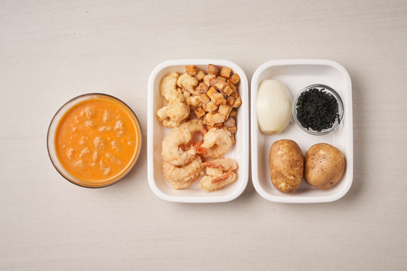 미옹 카레 완성 사진