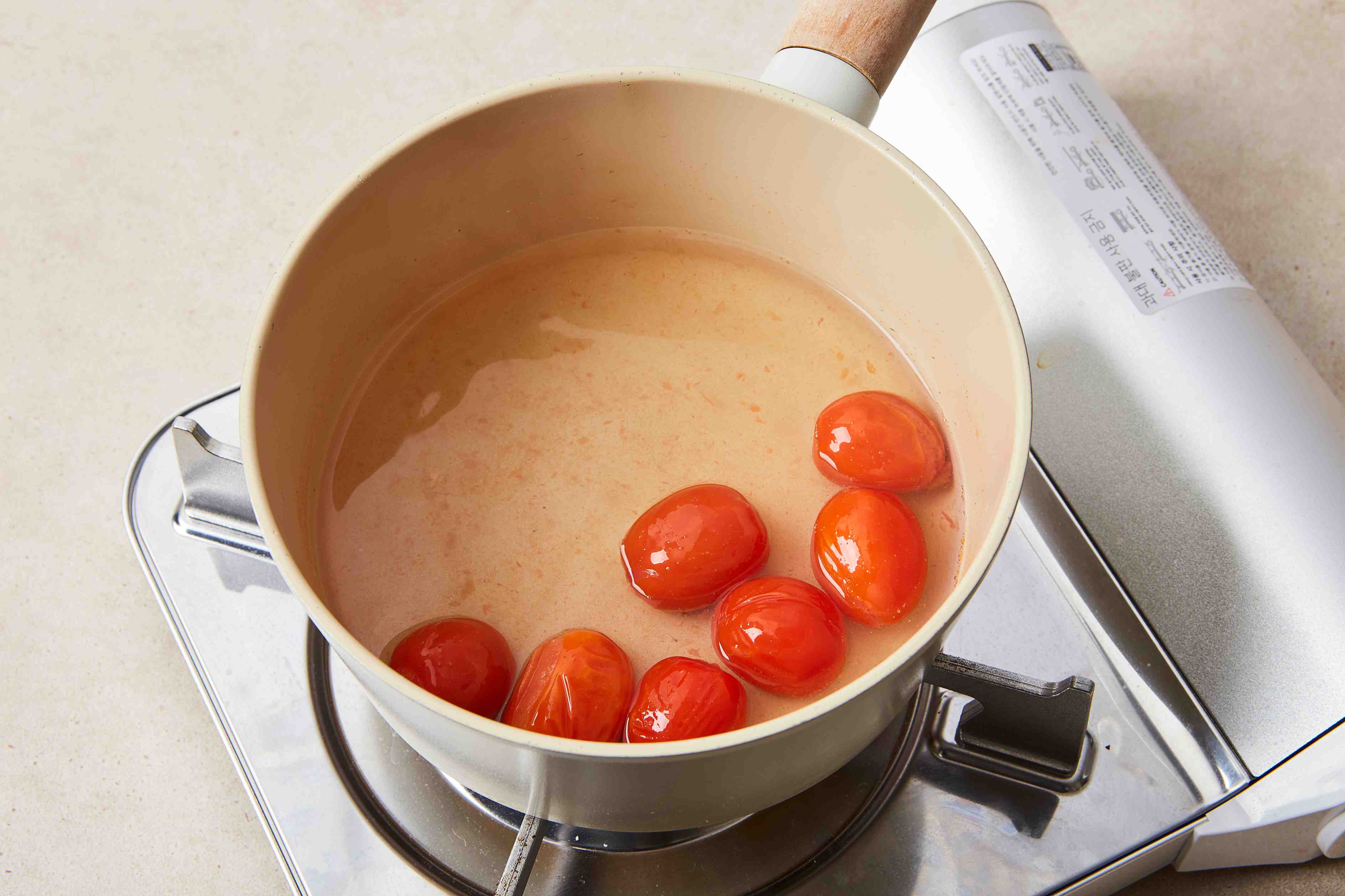 토마토맑은장국 1단계