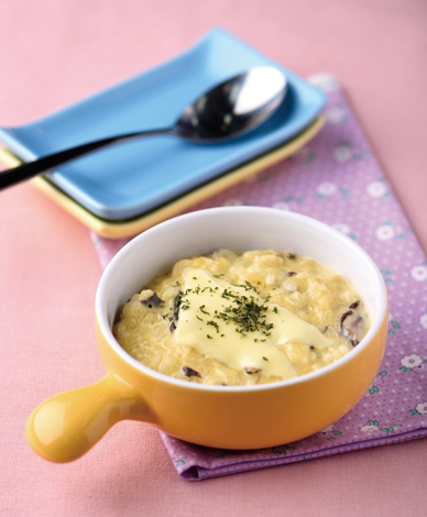 치즈리조또 완성 사진