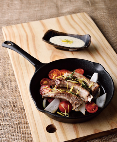 쪽갈비구이 완성 사진