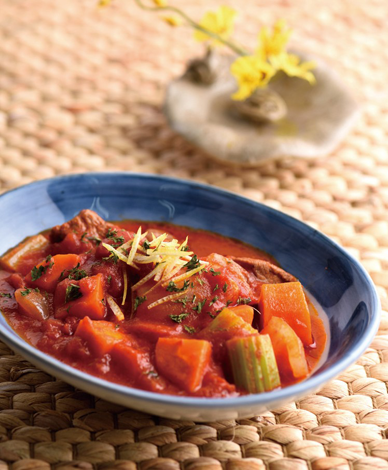 토마토소고기찜 완성 사진