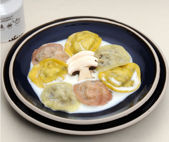 버섯만두찜 완성 사진