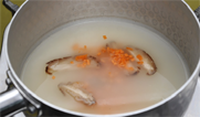 홍합죽 6단계