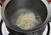 떡갈비통치미국수 6단계