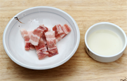 삼겹가지볶음 1단계