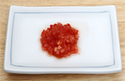 오징어토마토초무침 3단계