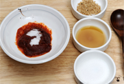 골뱅이과일무침 4단계