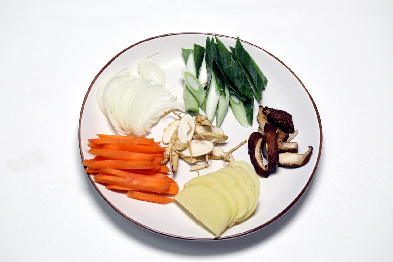 수삼매운닭찜 3단계