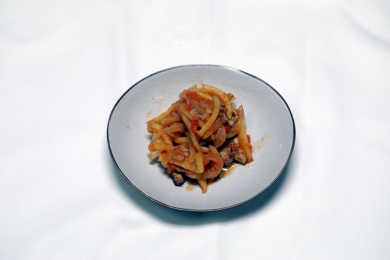 사과소스폭찹 6단계