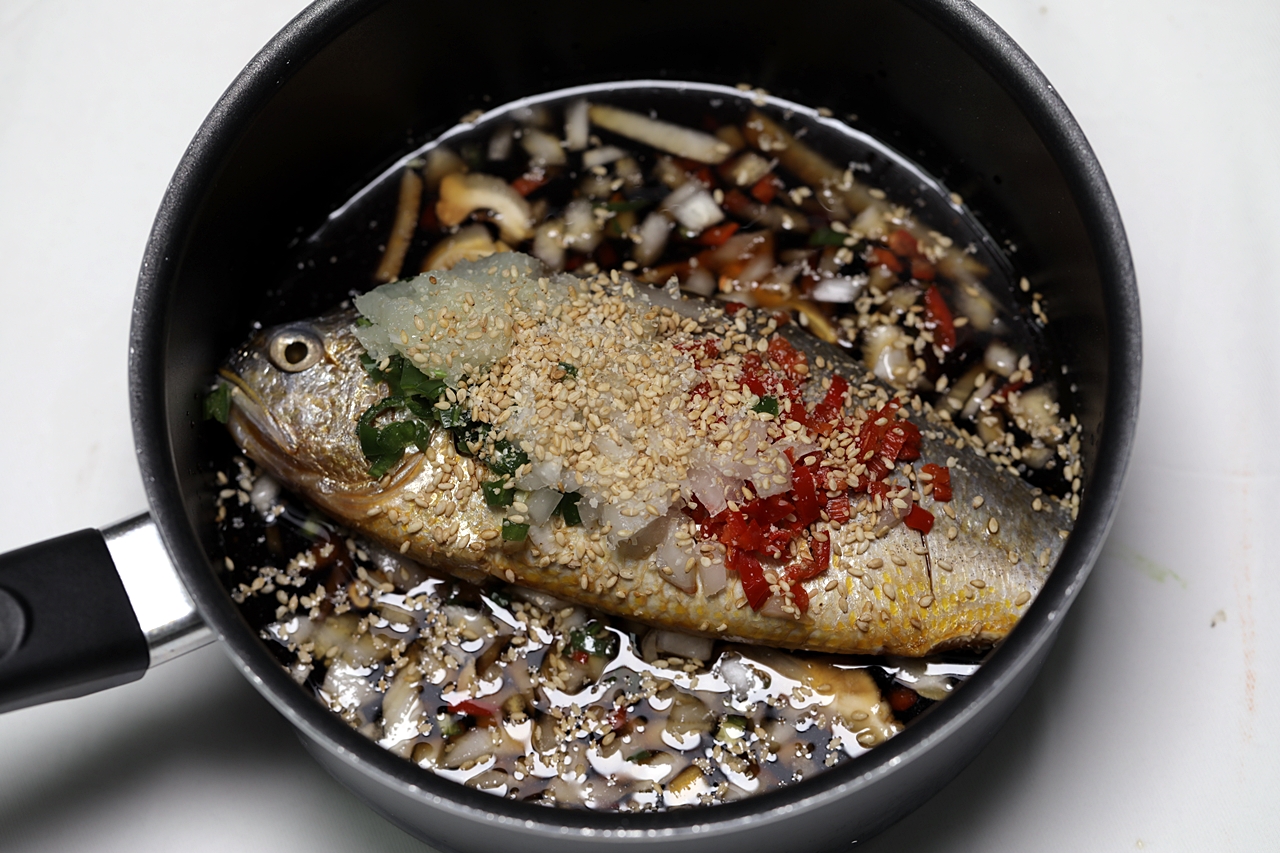 간편조기찜 6단계