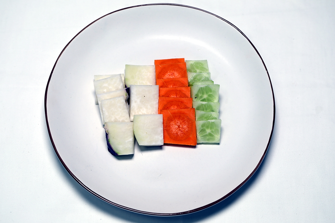 콜라비물김치 1단계