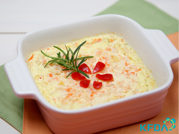 찬밥김치달걀찜 완성 사진