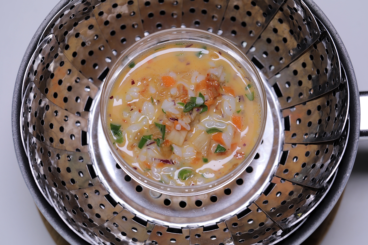 찬밥김치달걀찜 6단계