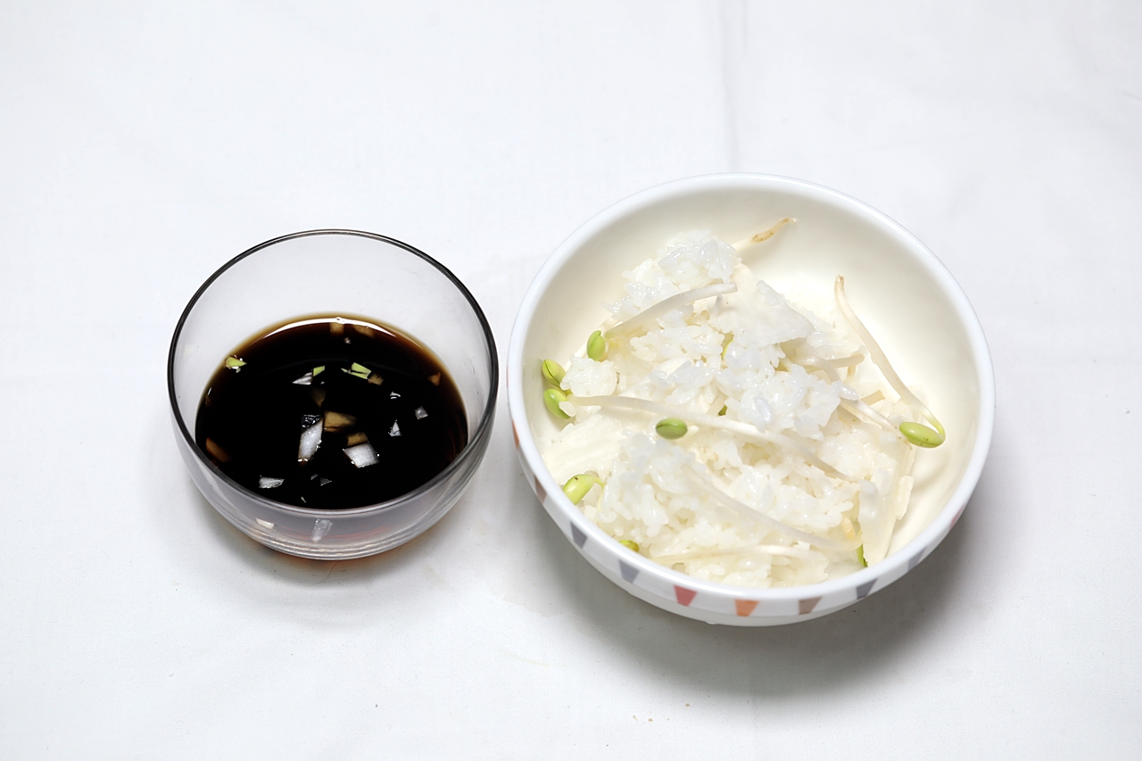죽순콩나물밥 6단계