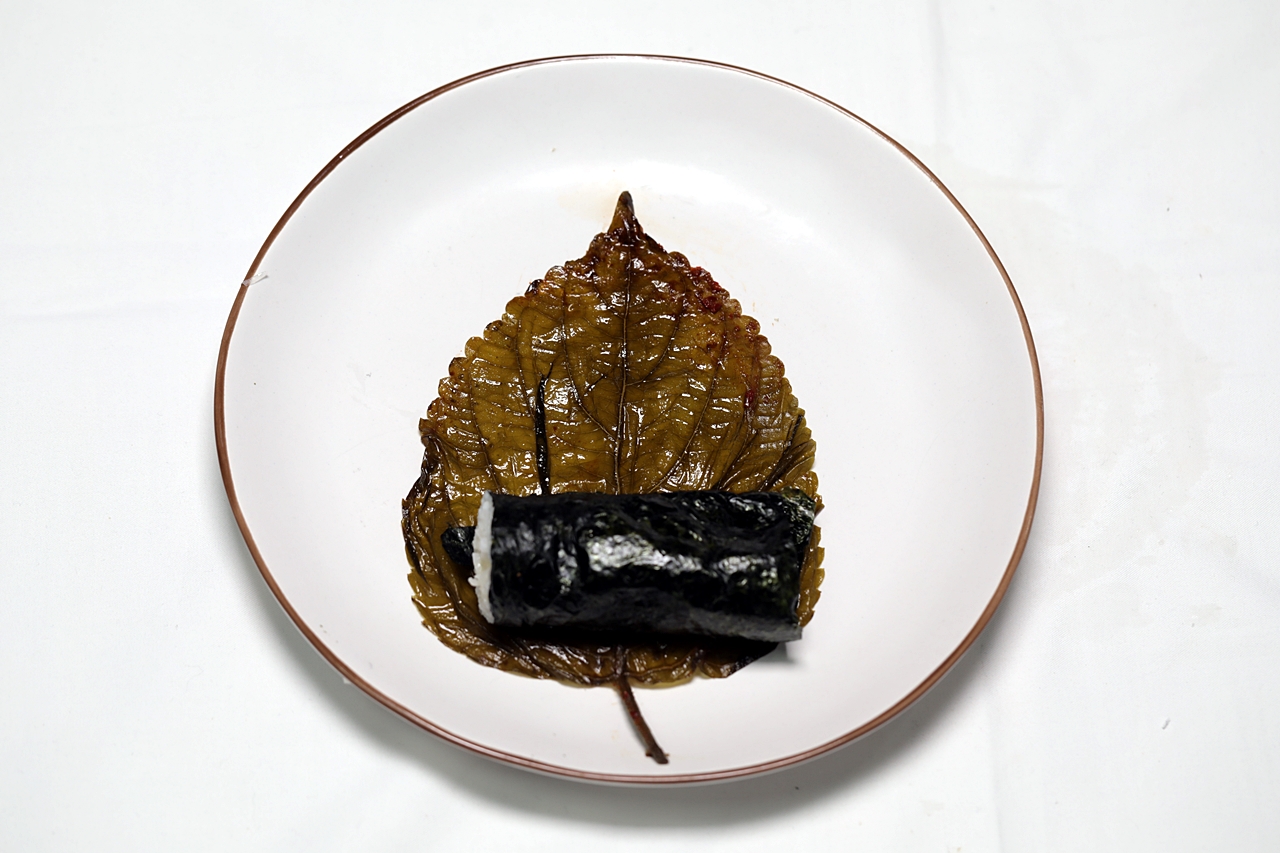 깻잎장아찌롤 4단계