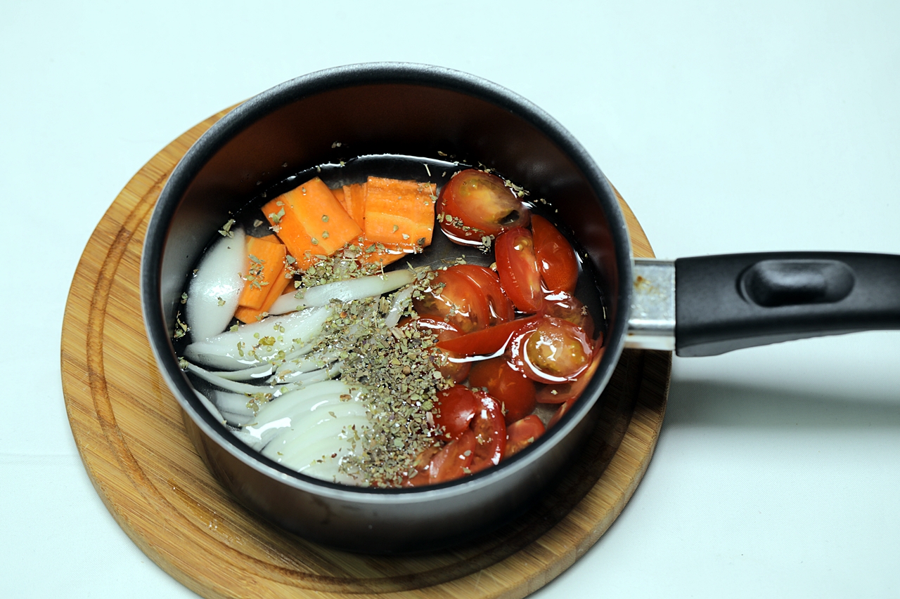 라비올리 토마토소스 5단계